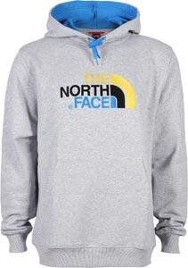 Foto The North Face Drew Peak sudadera gris jaspeado azul L
