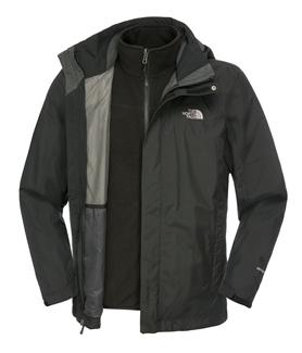 Foto The North Face Zephyr Triclimate Jacket Mens - Small TNF Black