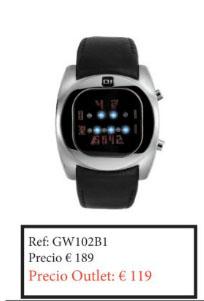 Foto the one outlet - goa wave gw102b1 - para caballero