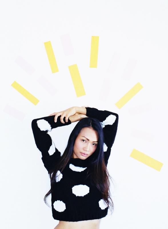 Foto The Polka-Dot Jumper Acrylic Wool