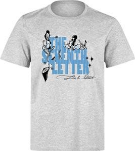 Foto The Seventh Letter Neon Girls camiseta gris jaspeado XL