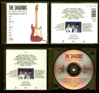 Foto The Shadows - Cd Polydor 1989 - At Their Very Best