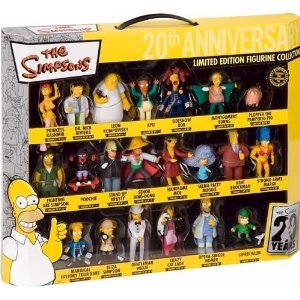 Foto The Simpsons. Caja Con 21 Figuras. Edici�n Limitada 20 Aniversario. Pvc. Nuevo