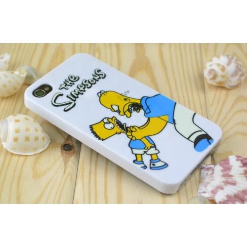 Foto The Simpsons cartoon iPhone 4, 4S protective case