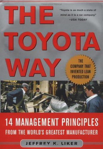 Foto The Toyota Way: 14 Management Principles From The World's Greatest Manufacturer