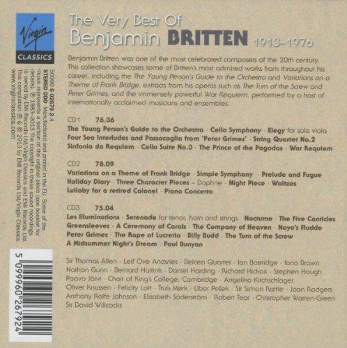 Foto The Very Best Of Britten - Limited Edition (3 Cds)