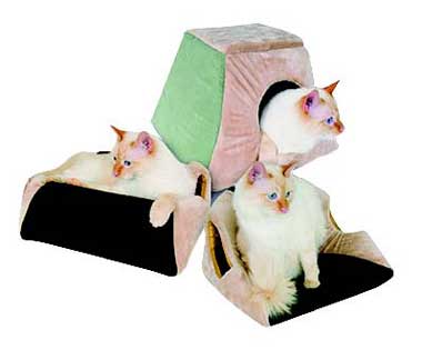 Foto themo - kitty cabin - cama térmica para gato