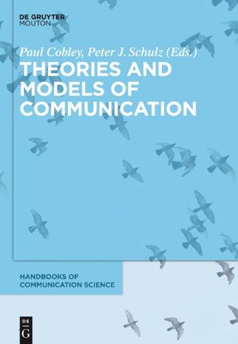 Foto Theories and Models of Communication: Handbooks of Communication Sciences