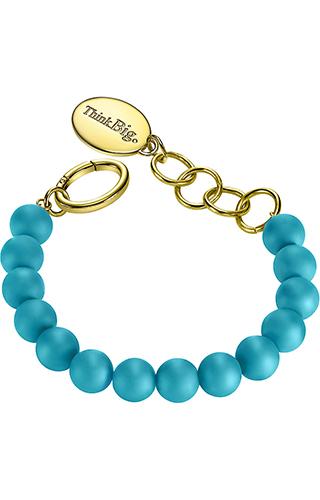 Foto Think Big Pop Ball Chain Opulent Turquoise Joyas