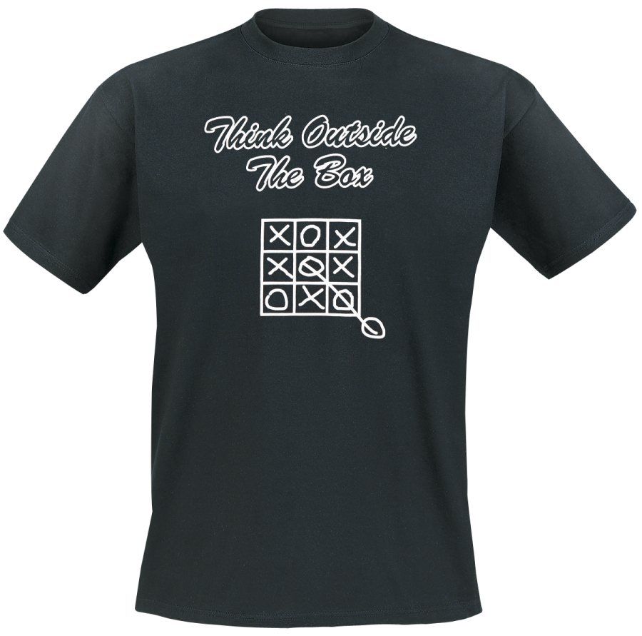 Foto Think Outside The Box: Camiseta - , Serigrafía