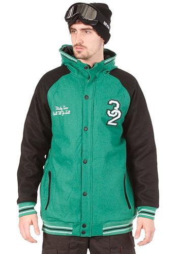 Foto Thirtytwo Bean Town Hooded Zip Soft Shell Jacket green