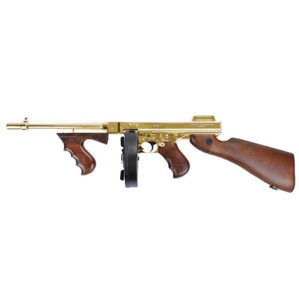 Foto Thompson 1928 chicago real wood gold king arms