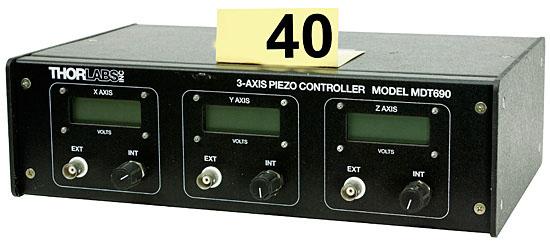 Foto Thor Labs - mdt-690 - Piezo Controller. Three Channel Controller Fo...
