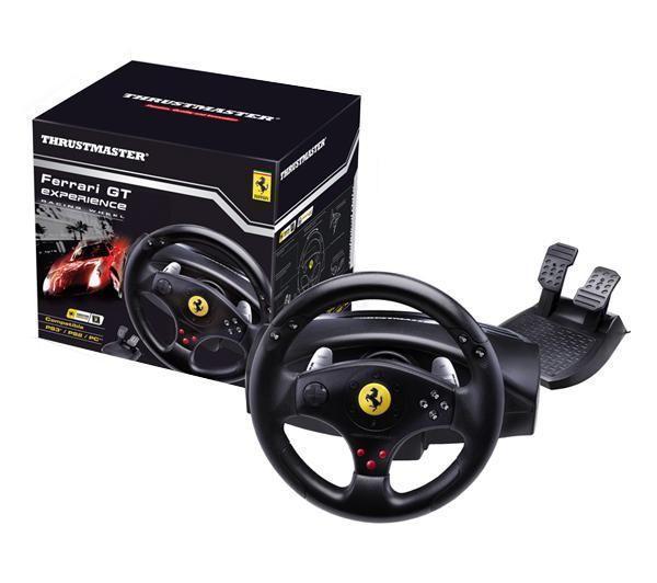 Foto Thrustmaster Sistema volante y pedales Ferrari GT Experience Racing Wheel