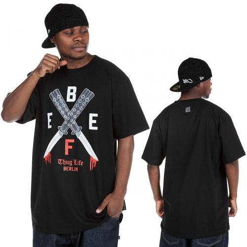 Foto Thug Life Berlin T-Shirt Black/Black