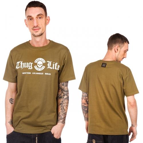 Foto Thug Life NY LA Berlin II camiseta verde oliva verde talla XL