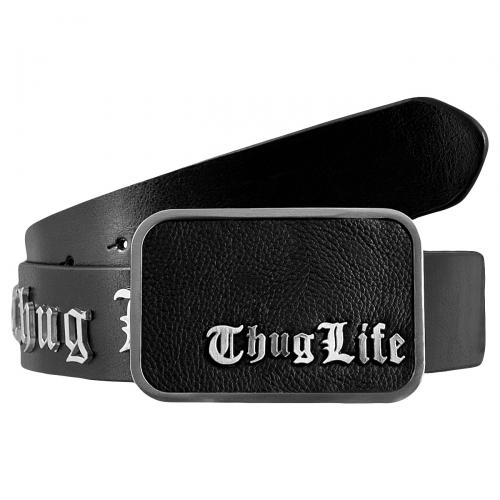 Foto Thug Life Small Logo Cinturón negro talla 90 cm