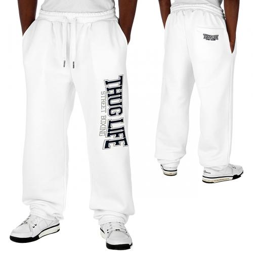 Foto Thug Life Street Boxing patalón deportivo blanco talla XL