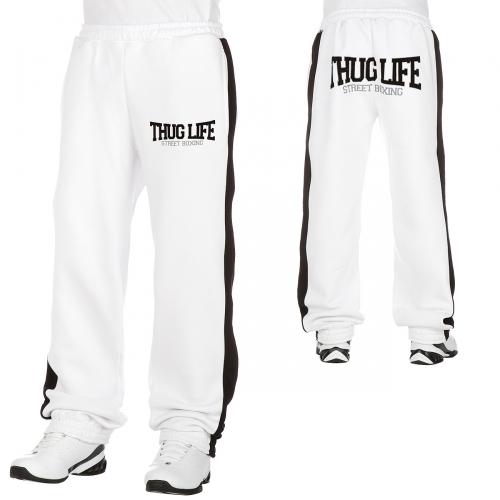 Foto Thug Life Street Boxing patalón deportivo blanco talla XL