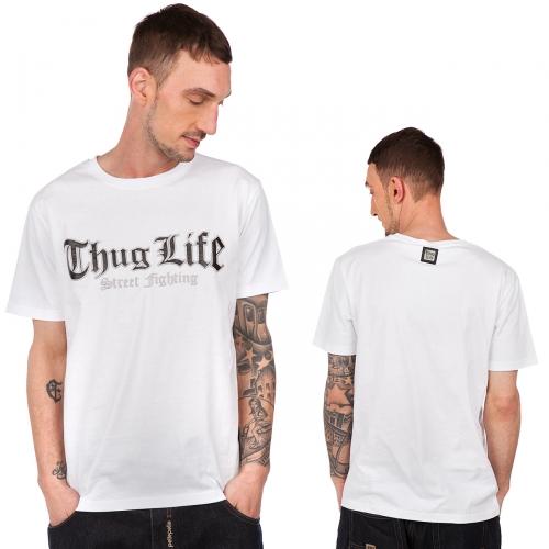 Foto Thug Life Street Fighting T-Shirt White