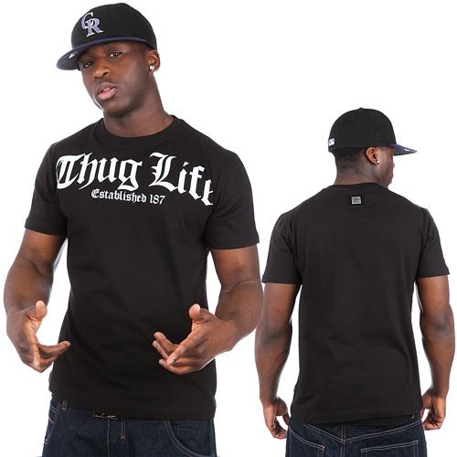 Foto Thug Life Thugkill camiseta negra talla XXL