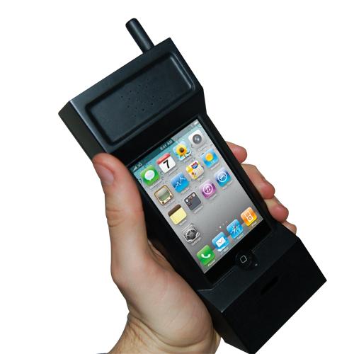 Foto Thumbs Up 80's Retro iPhone Case Headset for iPhone 4 & 4S, 3GS
