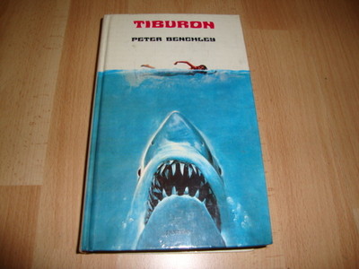 Foto Tiburon Tibur�n De Peter Benchley Libro Del A�o 1976 De Editorial Pomaire Usado
