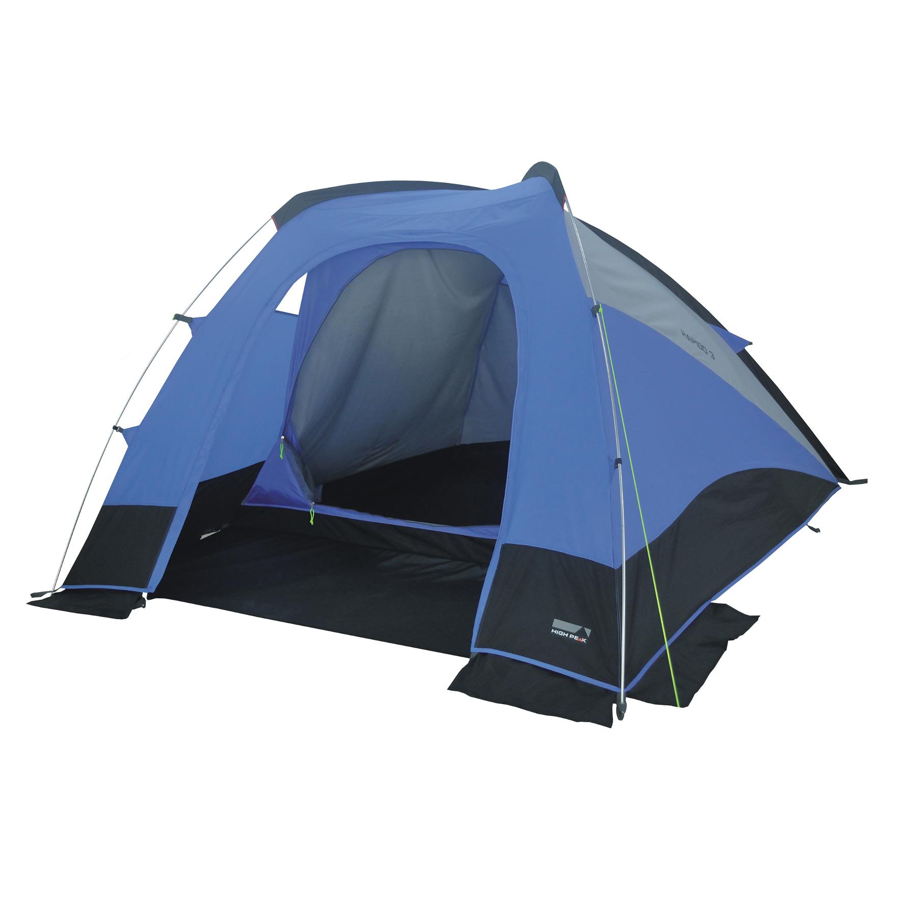 Foto Tienda de cúpula High Peak Rapido Evo 4 azul