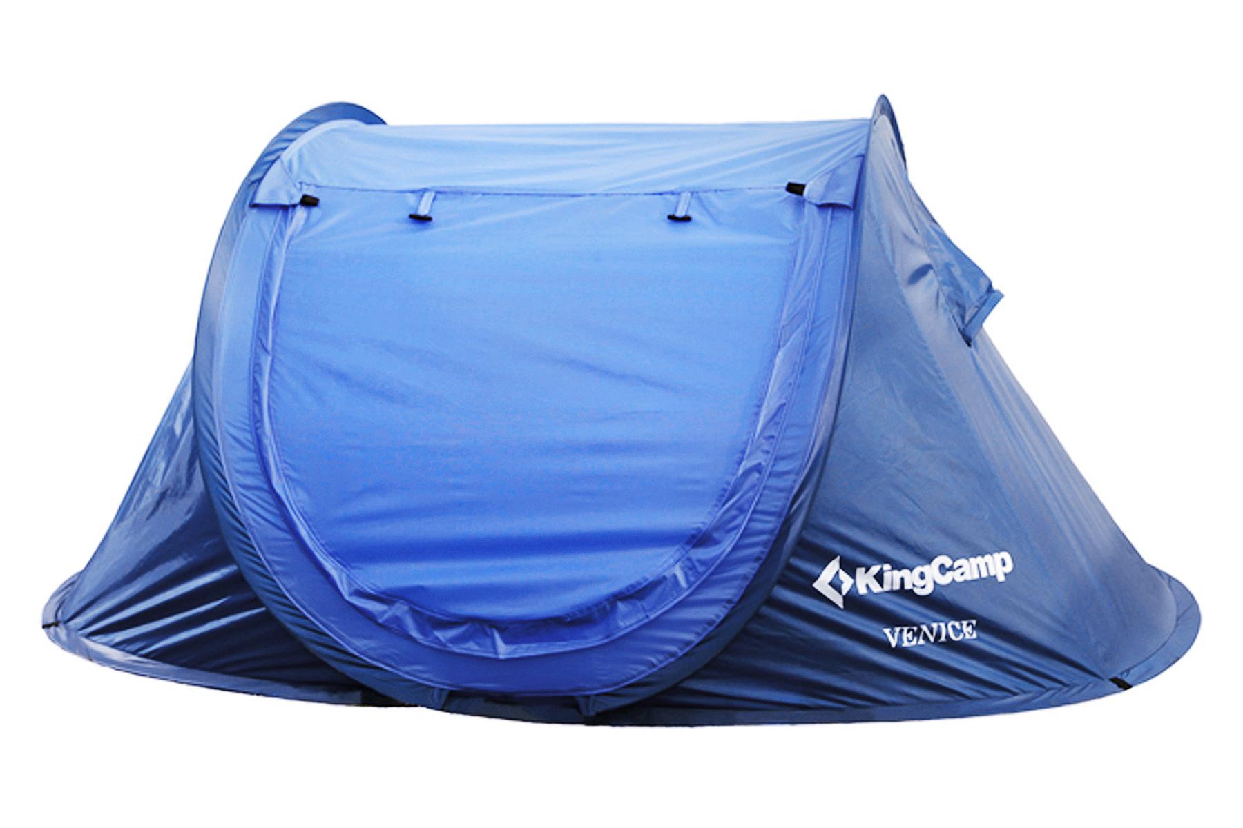 Foto Tienda de campaña automática KingCamp Venice azul