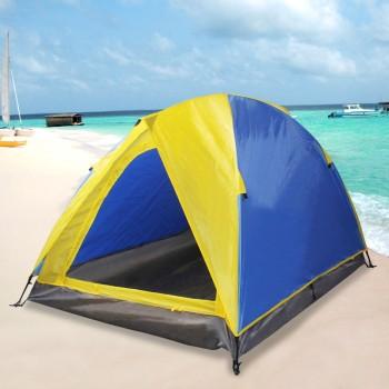 Foto Tienda De Campaña Camping Playa Para 4 Personas Doble Con Bolsa