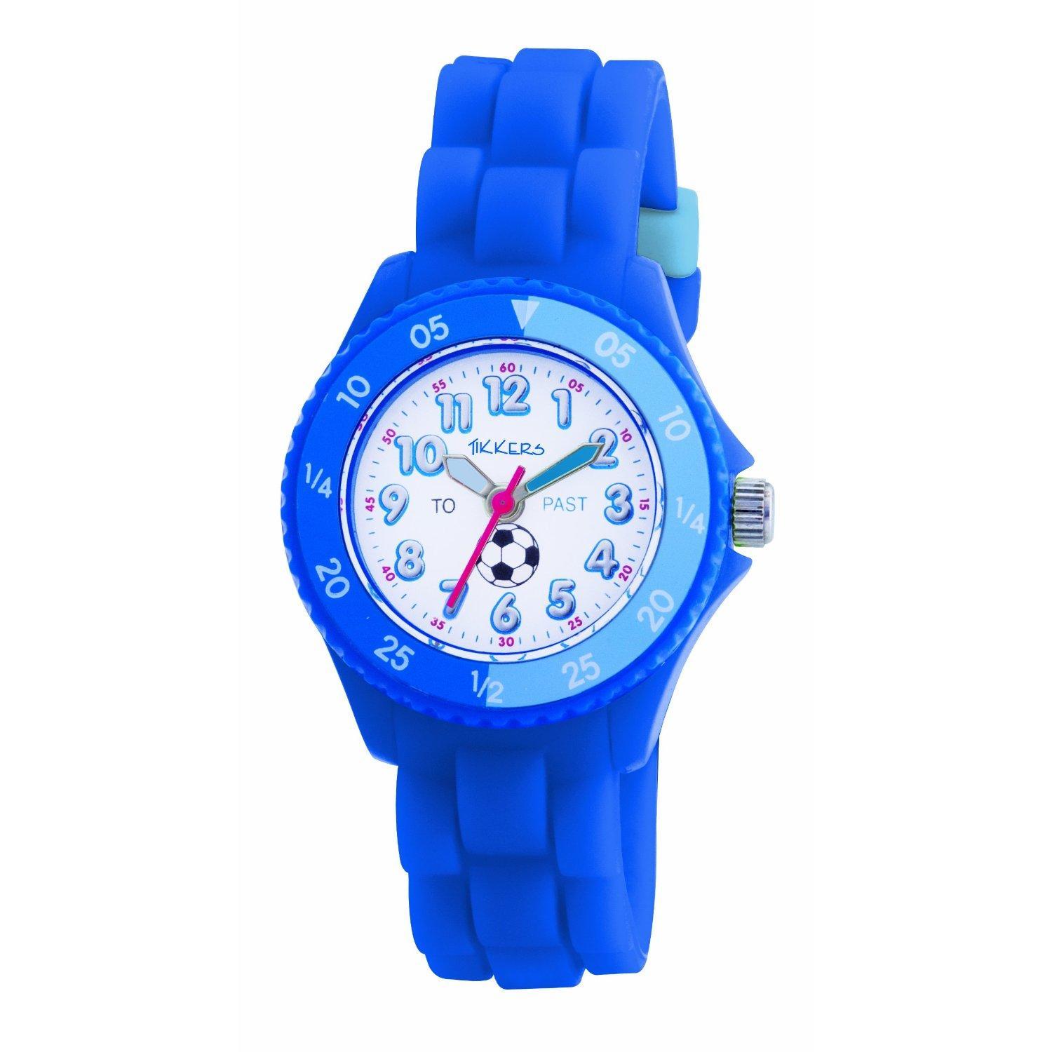 Foto Tikkers TK0002 Kids Time Teacher Blue Rubber/Silicone Strap Watch ...