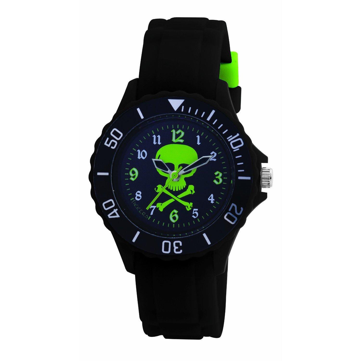 Foto Tikkers TK0031 Boys Black Rubber Strap Watch TK0031