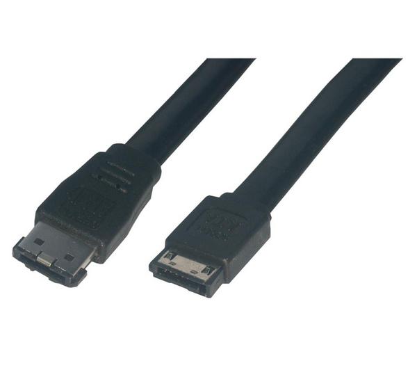 Foto Tikoo Cable adaptador e-SATA (SATA-II) / SATA 300 Mbps - 1 m (MC552A-1M)