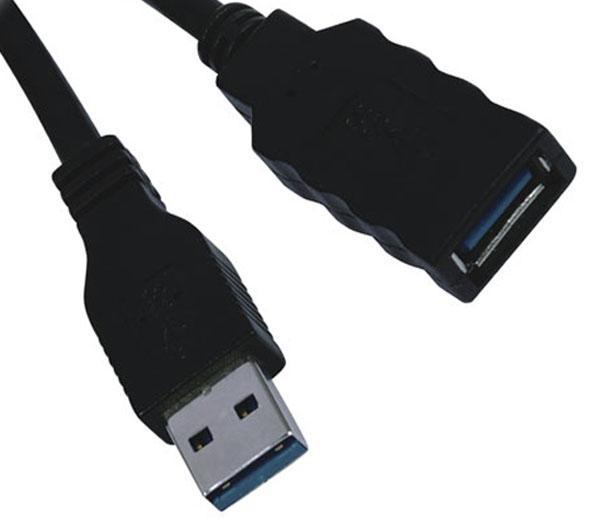 Foto Tikoo Cable alargado USB 3.0 tipo A macho / hembra - 2 m (MC923AMF-2M/N)