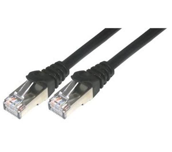 Foto Tikoo Cable de interconexión RJ45 - CAT 6 - F/UTP - 5 m - negro (FCC6BM-5M/N)