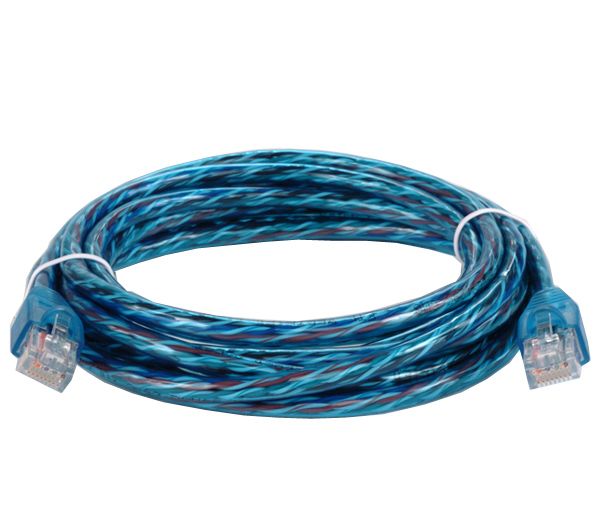 Foto Tikoo Cable Ethernet RJ45 azul ( categoría 5) - 1 m