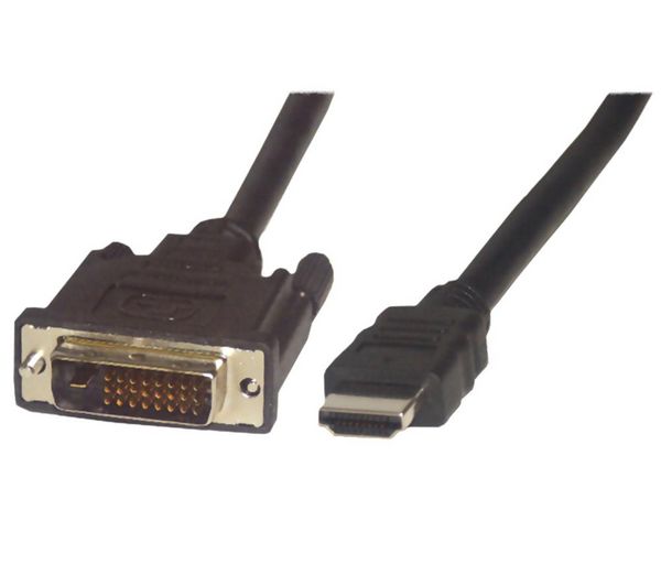 Foto Tikoo Cable HDMI macho (19 espigas) / DVI-D macho - 5m (MC381-5M)