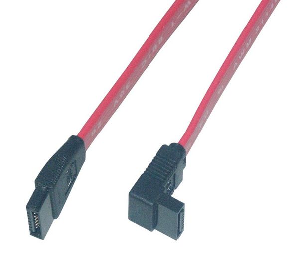 Foto Tikoo cable sata interno 70 cm con conector acodado(mc550c-0.7m)