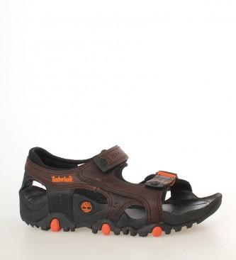 Foto Timberland. Sandalias outdoor T-Back marron-TIMBERLAND-