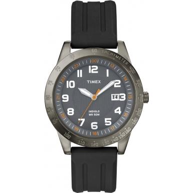 Foto Timex Mens Style Black Watch Model Number:T2N919