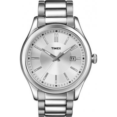 Foto Timex Mens Style Silver Tone Watch Model Number:T2N780