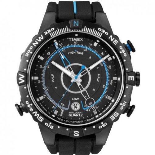 Foto Timex T49859SU - Reloj de caballero de cuarzo, correa de silicona color negro (importado)
