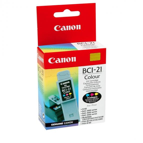 Foto Tinta color canon bci-21c