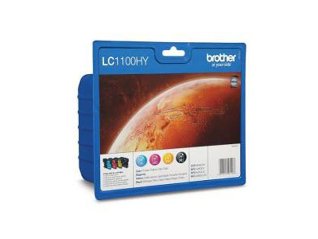 Foto Tintas Lc1100hyvalbp Pack 4 Col Ac