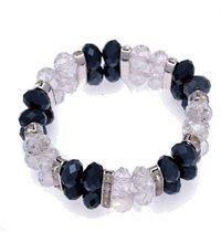Foto Titania pulsera de cristal negro