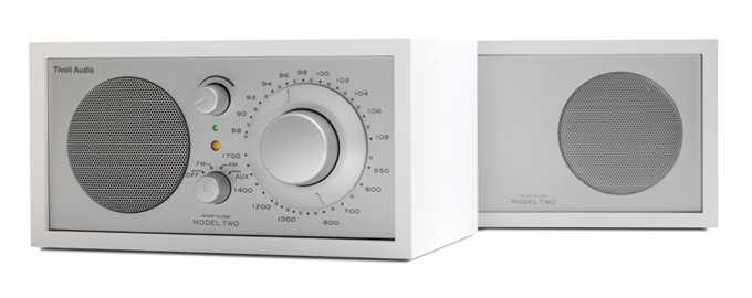 Foto Tivoli Audio Model Two® Stereo - White/Silver
