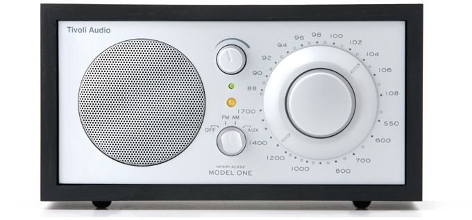 Foto Tivoli Audio Radio Model One® - Black Ash/Silver