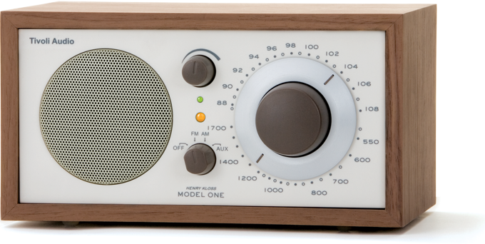 Foto Tivoli Audio Radio Model One® - Walnut/Beige