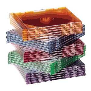Foto Tnb cajas para cd crystal color - pack de 25