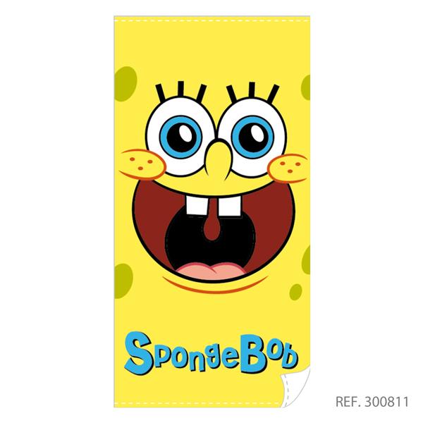 Foto Toallas The Beach Factory Towel Sponge Bob Face